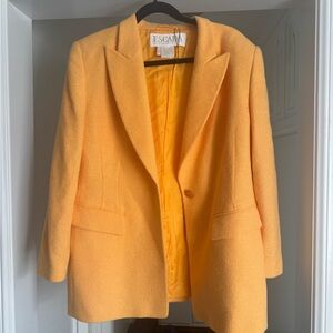 Escada Women's Vibrant Yellow Blazer